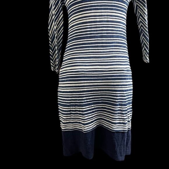 Rag & Bone Knit Blue Nautical Stripe Knit Dress - Picture 6 of 13